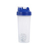 Large Protein Shaker Cups Clear Blue